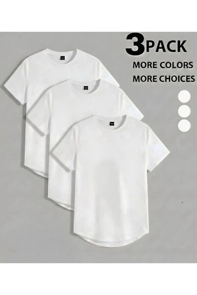 Risil-Nu Company New Season Unisex 3-Piece Basic Slim Fit Oval Skirt T-Shirt ...