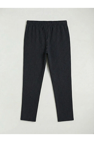 LC Waikiki Pantaloni de pijama pentru bărbați cu dungi standard negre