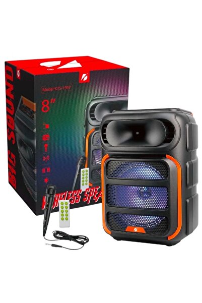 Generic Portable Karaoke Bluetooth Speaker with Mic Digital 10W