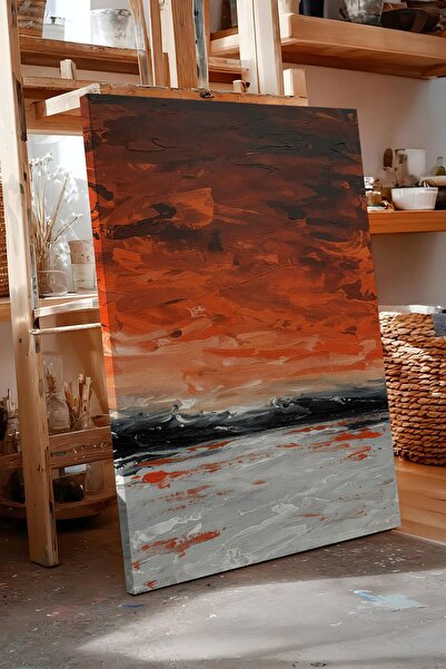 Postifull Pictură murală, Tablou de lux pe pânză, Seria Ritual, Pictură în ul...