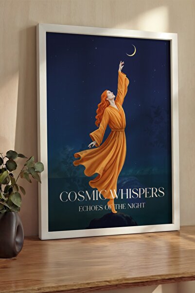 Postifull Zidna slika, luksuzna slika i poster u beloj ramovani, serija Ritua...