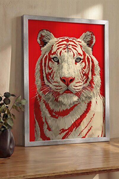 Postifull Wall Painting, Luxury Silver Framed Painting and Poster, Ritual Ser...