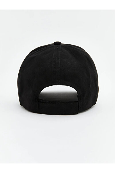 LC Waikiki Black Embroidered Boy's Cap Hat