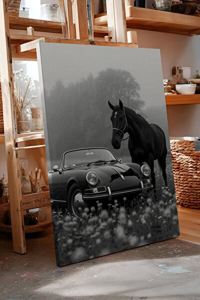 Postifull Pictură murală, Tablou de lux pe pânză, Seria Ritual, Pictură cu ca...