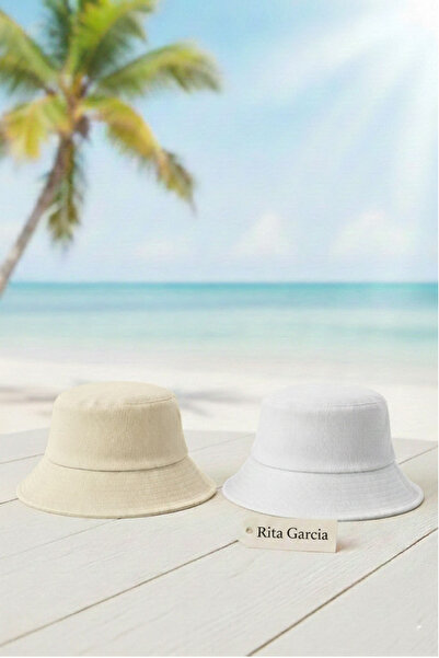 Ritagarcia Advantage Pack of 2 Unisex Cotton Bucket Fisherman Hat Set