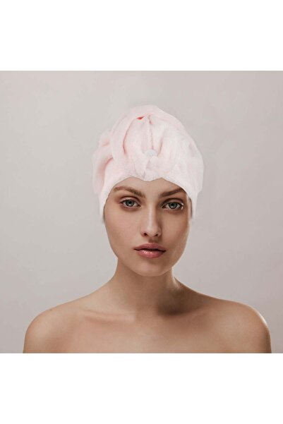OEM Pink Hair Drying Towel - Hair Wrap