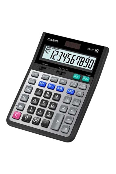 Casio DS-1JT Efficient Desk Calculator Grey/Black/Green