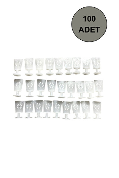 Tuna MAKİNA Dikmeli Sistem Tül Ve Perde Düğmesi Korniş RULETİ 100 ADET +10 AD...