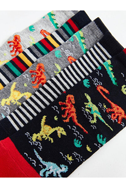 LC Waikiki 5-пакет момчешки чорапи с разнообразни мотиви