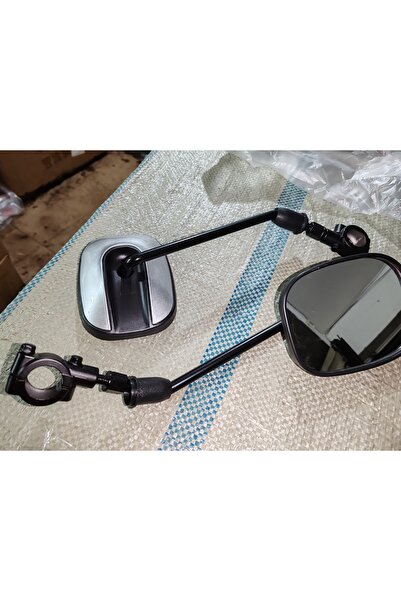 Bix BİSİKLET AYNA SETİ 2 Lİ BÜYÜK VE GENİŞ AÇILI A KALİTE TAKMA APARATI DAHİL