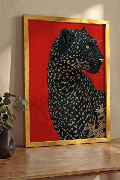 Postifull Zidna slika, luksuzna slika i poster sa zlatnim okvirom, serija rit...