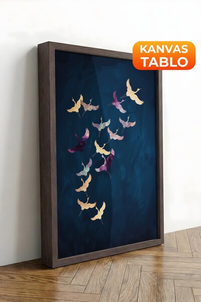 Postifull Pictură murală, Tablou pe pânză înrămată maro de lux, Seria Ritual,...