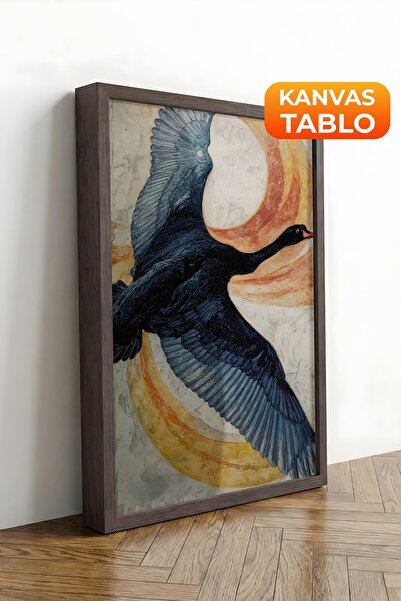 Postifull Zidna slika, slika na platnu sa luksuznim smeđim okvirom, serija ri...