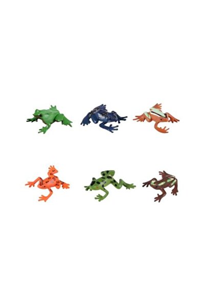 MEGA 6'lı Mini Kurbağa Hayvan Seti