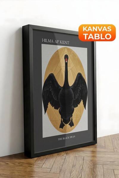 Postifull Zidna slika, luksuzna slika na platnu u crnom okviru, serija ritual...