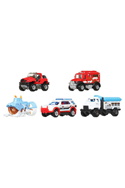 Matchbox Beşli Araba Seti Mbx Marine Rescue JBX29