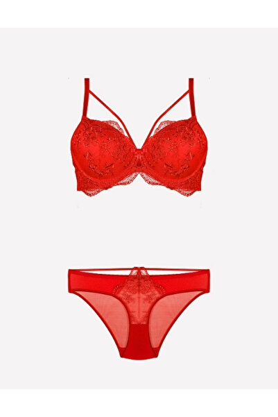 SS HOME CONCEPT مجموعة حمالة صدر مدعمة من Nurteks 4485