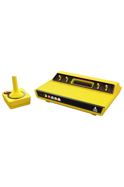 ATARI Consola de jocuri retro 2600+ Pac-Man Edition Console, joystick CX40+, ...