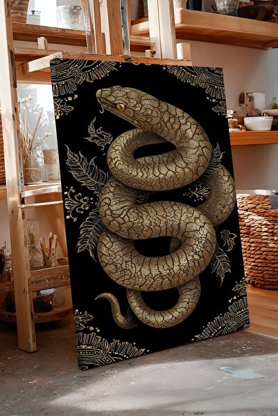 Postifull Zidna slika, Luksuzna slika na platnu, Serija rituala, Slika zmije,...