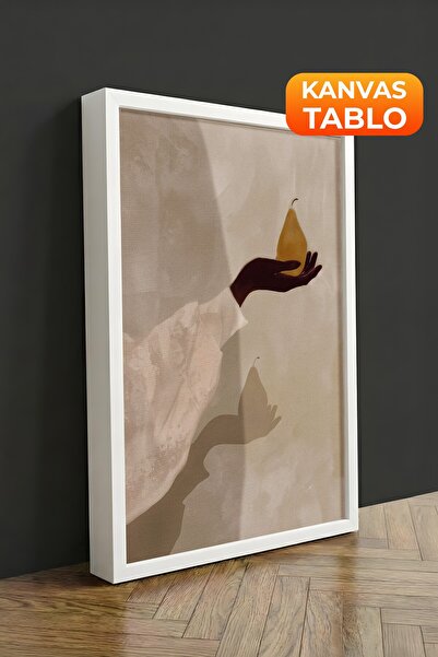 Postifull Zidna slika, luksuzna slika na platnu u beloj ramovini, serija ritu...