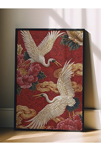 Postifull Wall Art, Black Framed Art and Poster, Ritual Series, Bird Art, No:...