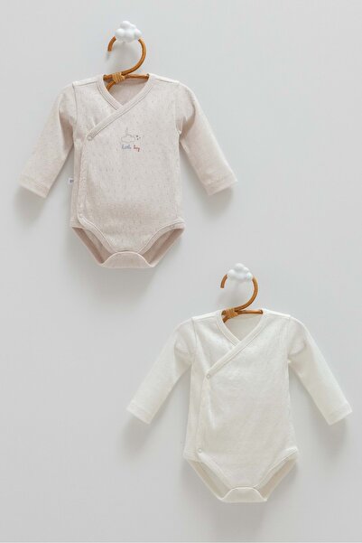 Caramell بدلة أطفال أول تايم بوي بيبي بوي مكونة من قطعتين باللون الرمادي