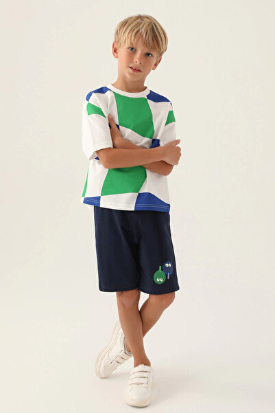 isiltikidsmoda Roly Poly 3336-2 Male Child Shorts Suit