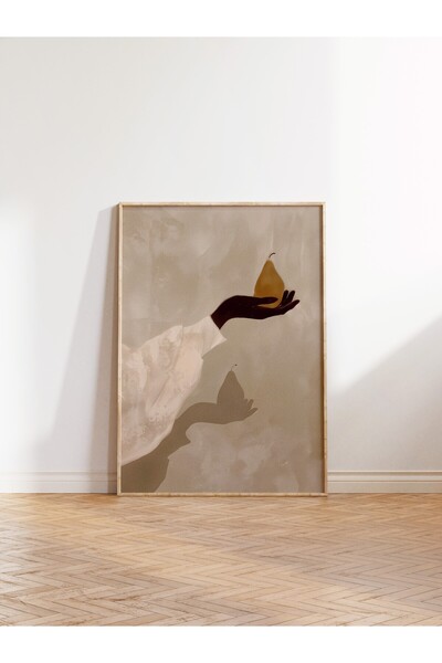 Postifull Pictură de perete, Tablou și poster cu ramă din lemn, Seria Ritual,...