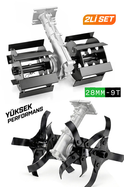 PROXTECH Akrobat Toprak Eşeleme Çapa Aparatı 2 Tırpan Motorlara Çapa Motorlar...