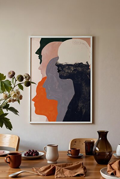 Postifull Zidna slika, slika i poster u beloj ramovini, serija rituala, maksi...