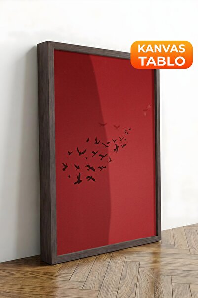 Postifull Pictură murală, Tablou pe pânză înrămată maro de lux, Seria Ritual,...