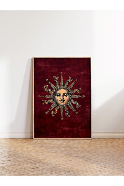 Postifull Duvar Tablosu, Ahşap Çerçeveli Tablo ve Poster, Ritüel Serisi, NO:1...