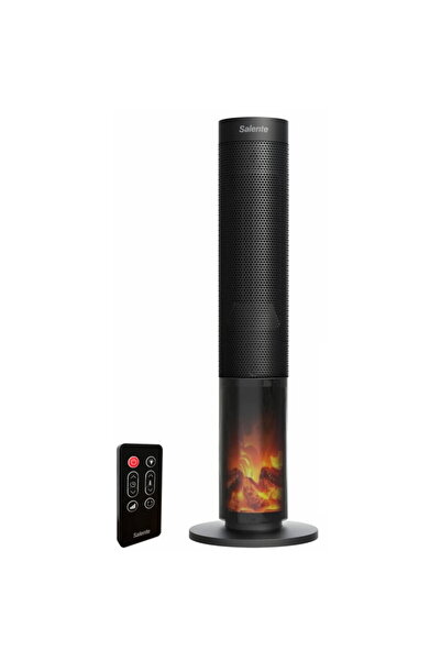 Salente HotTower hot air column fan, black