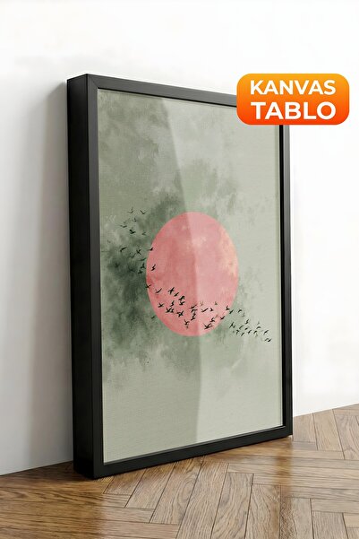 Postifull Zidna slika, luksuzna slika na platnu u crnom okviru, serija ritual...