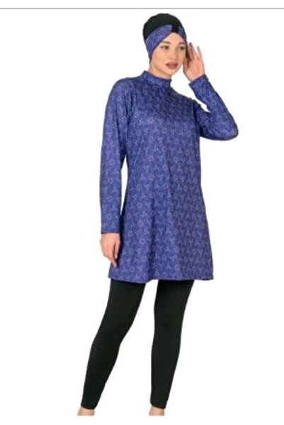 SS HOME CONCEPT Fantasy 3409 Patterned Hijab Swimwear