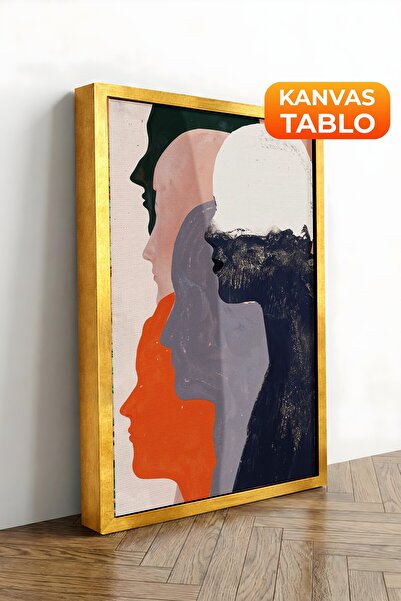 Postifull Zidna slika, luksuzna slika na platnu sa zlatnim okvirom, serija ri...