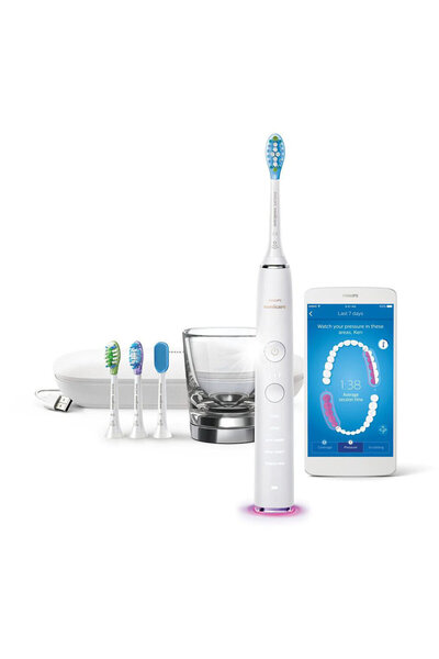 Philips Sonicare DiamondClean HX9924/07 smart sonic electric toothbrush, 5 mo...