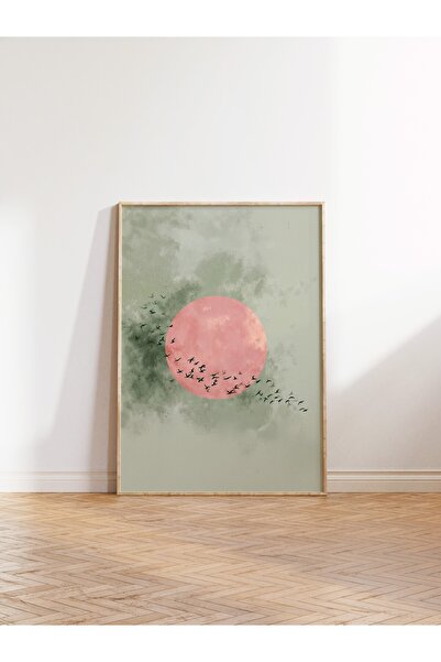 Postifull Pictură de perete, Tablou și poster cu ramă din lemn, Seria Ritual,...