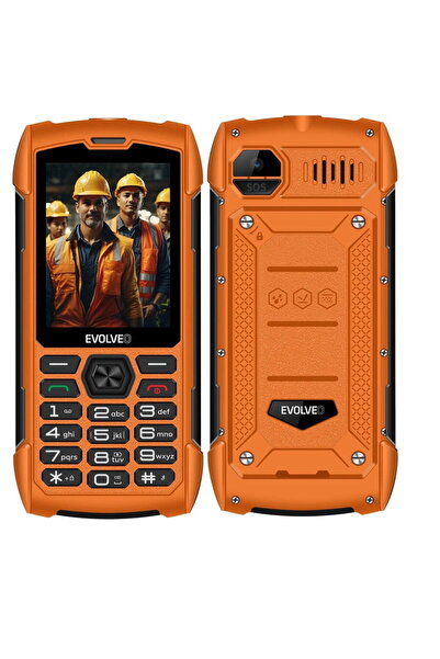 EVOLVEO StrongPhone H1, durable and Waterproof phone, Dual SIM, IP68, 32 MB R...