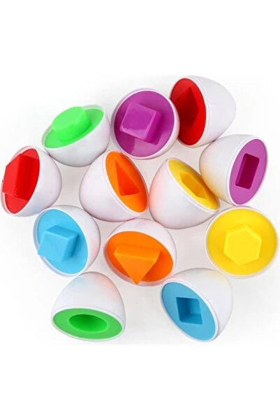 HEROES 6-Piece Geometric Egg Matching Find-And-Connect Game