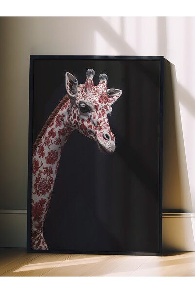 Postifull Pictură de perete, Tablou și poster cu ramă neagră, Seria Ritual, P...