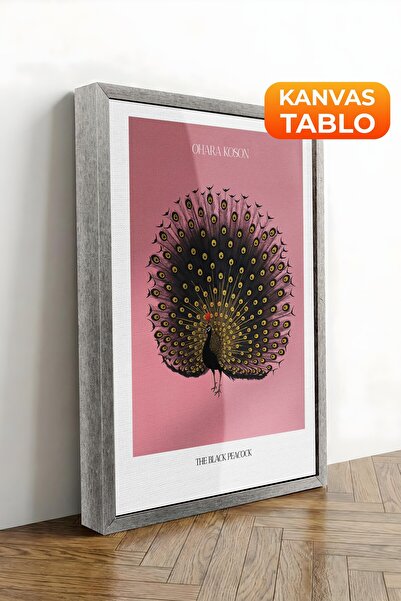 Postifull Zidna slika, luksuzna slika na platnu sa srebrnim okvirom, serija r...