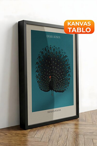 Postifull Pictură murală, Tablou pe pânză cu ramă neagră de lux, Seria Ritual...