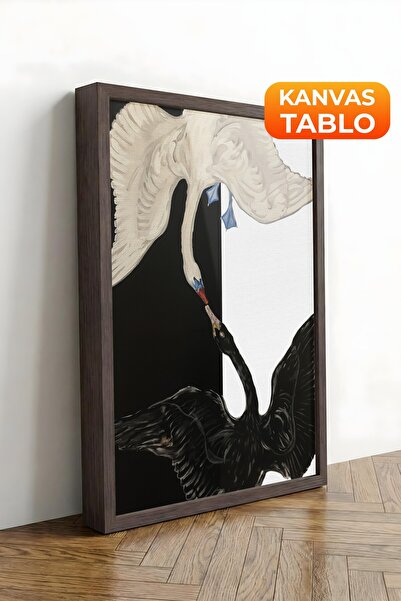 Postifull Zidna slika, luksuzna slika na platnu u smeđem okviru, serija ritua...