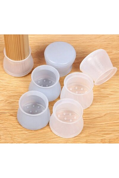 My Reality Fashion غطاء قدم للطاولة والكرسي سيليكون 12 قطعة