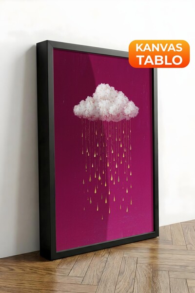 Postifull Pictură murală, Tablou pe pânză cu ramă neagră de lux, Seria Ritual...