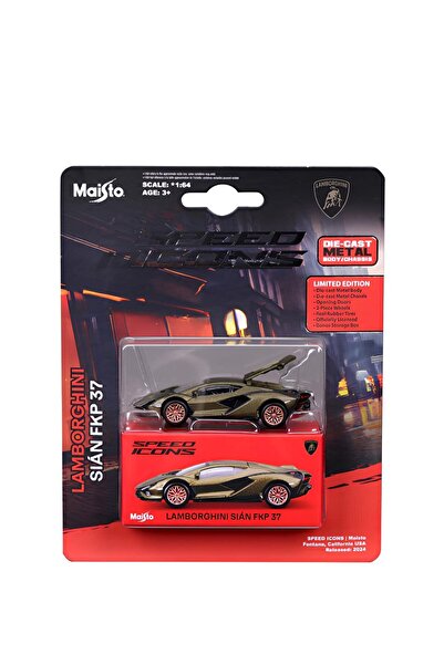Maisto 1:64 Speed Icons Koleksiyon Araçlar Lamborghini Sian FKP 3 Haki