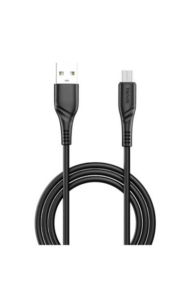 Tiknal 2.4A Micro USB Cable 1M - Fast Charging Data Cable