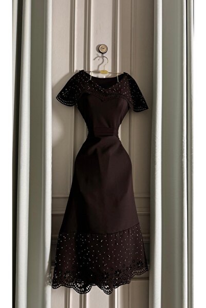 Larn-dress A distinctive brown dress