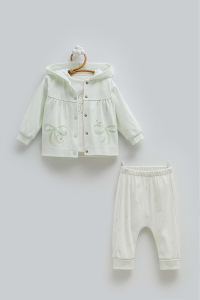 Caramell Love Time Triple Lower and Upper Set Green